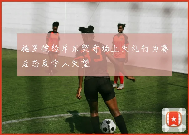 施罗德怒斥东契奇场上失礼行为赛后态度令人失望